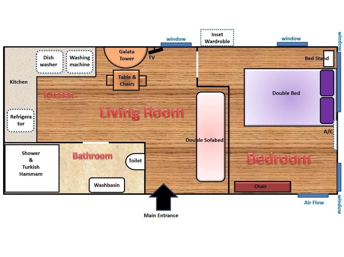 Istanberry - Pera Apartments Istanbul Eksteriør bilde